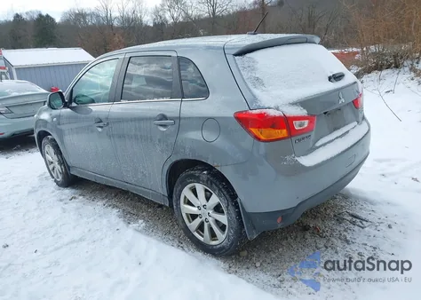 2015 Mitsubishi Outlander Sport Se from USA, damaged, VIN 4A4AR4AU3FE027829